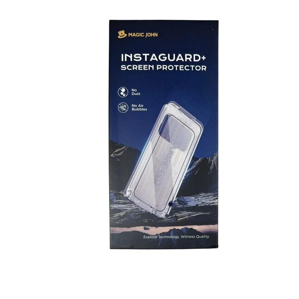 Magic John InstaGuard+ Screen Protector For iPhone 17Pro Clear NIB
